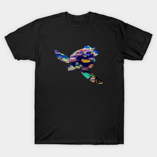 Turtle Aquarium T-Shirt by koifish